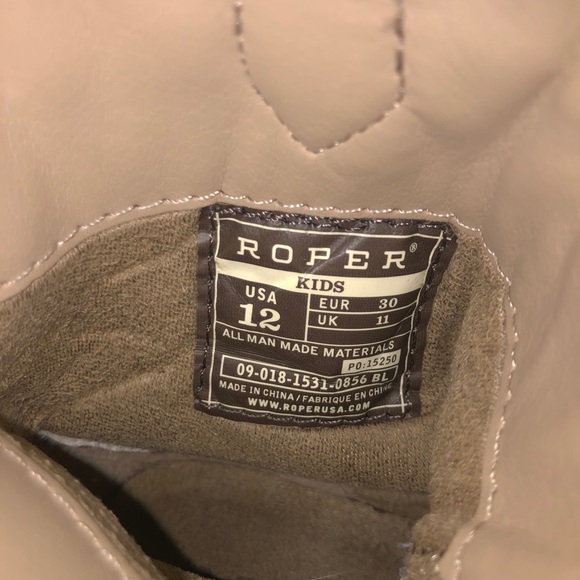 Girl’s Size 12 Roper Boots - Picture 4 of 4